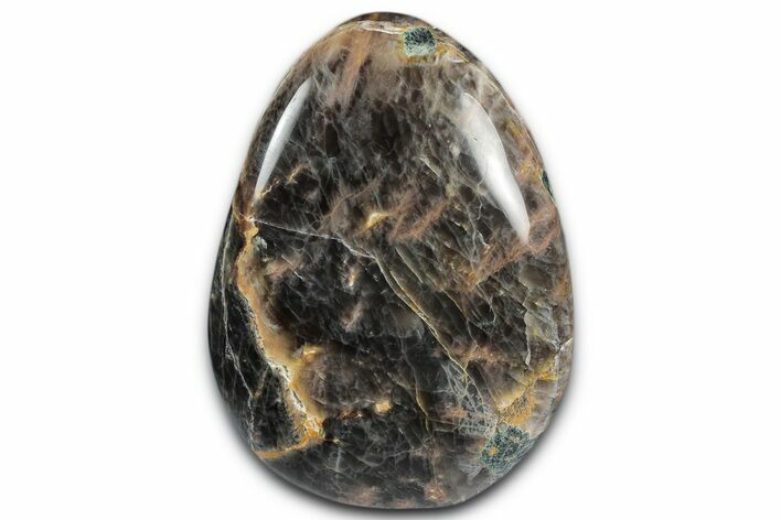Polished Free-Standing Black Moonstone - Madagascar #348973